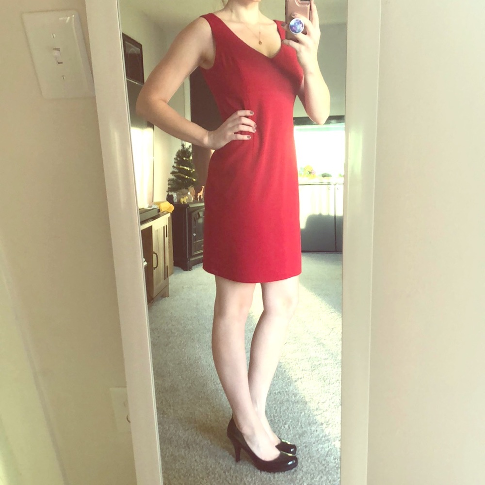 Red Cocktail Dress